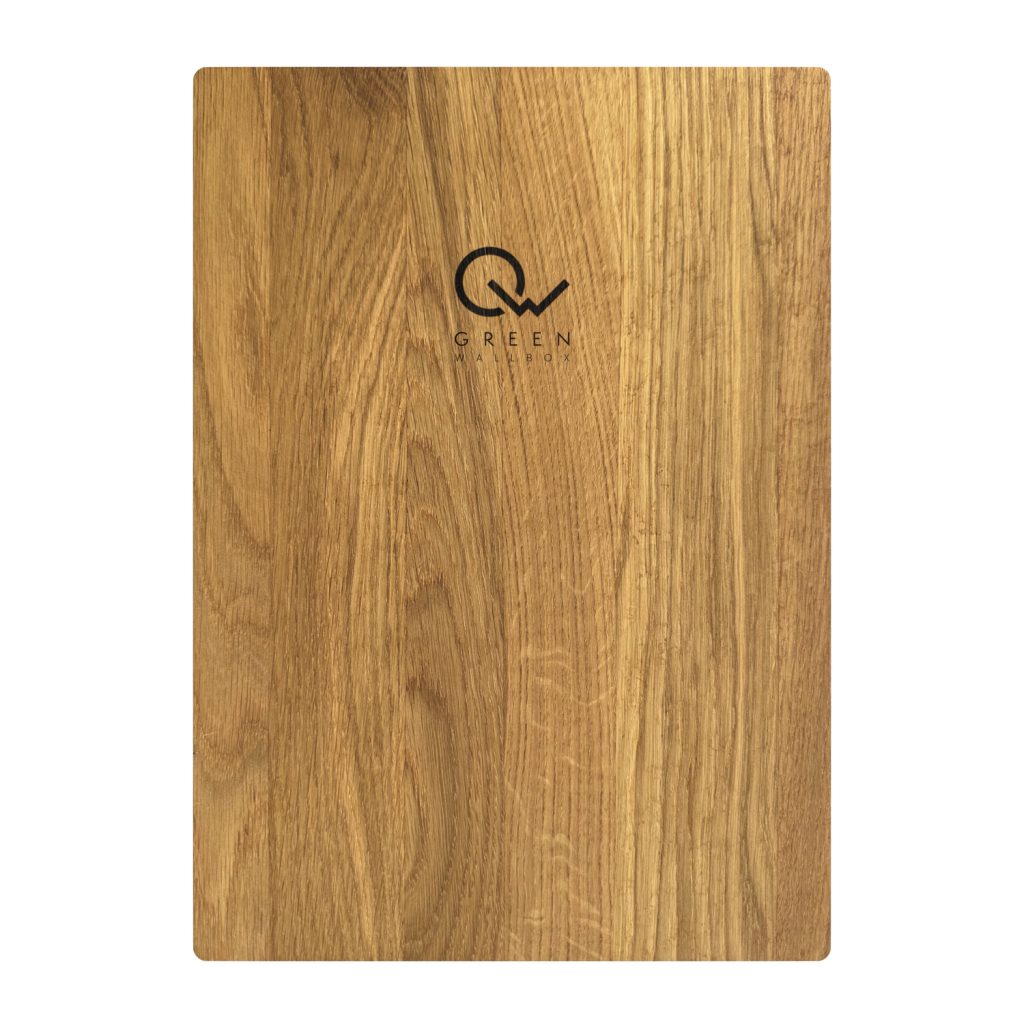 Green Wallbox 2 Pro Oak