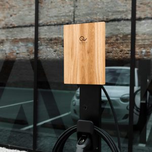 Green Wallbox 2 Pro Oak