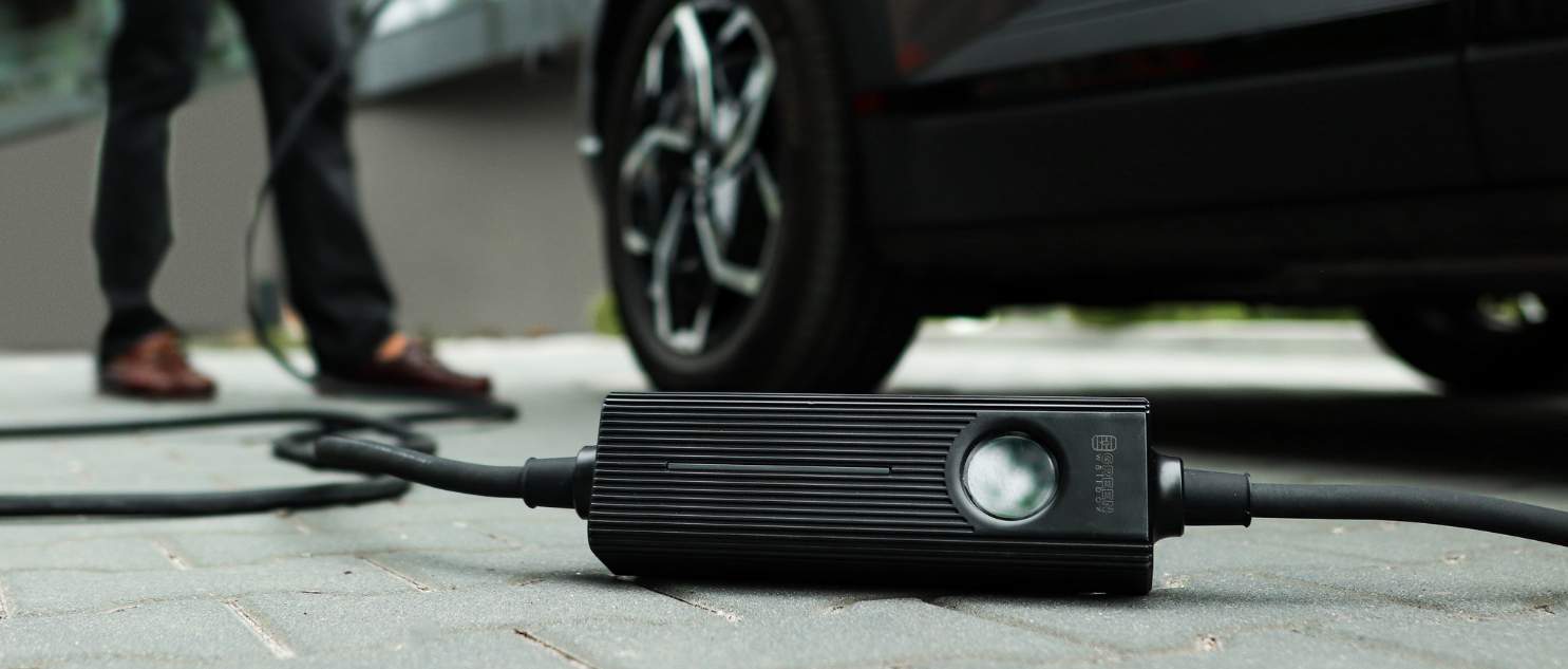 mobilna ładowarka do samochodu elektrycznego